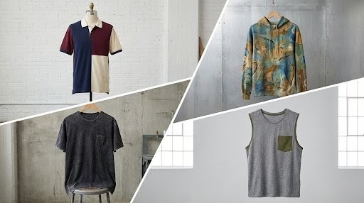 Models showcasing a variety of Blanks Maker apparel